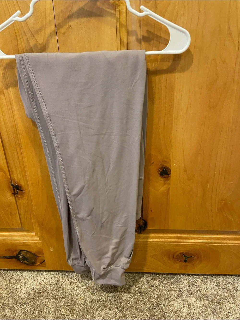 lululemon athletica womens purple joggers with side splits